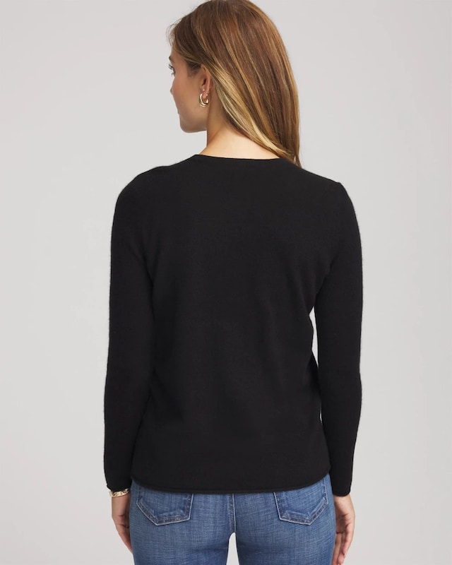 Crewneck Cashmere Pullover Sweater - image 3